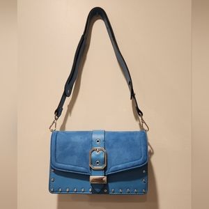 NWT Topshop bright blue shoulder handbag